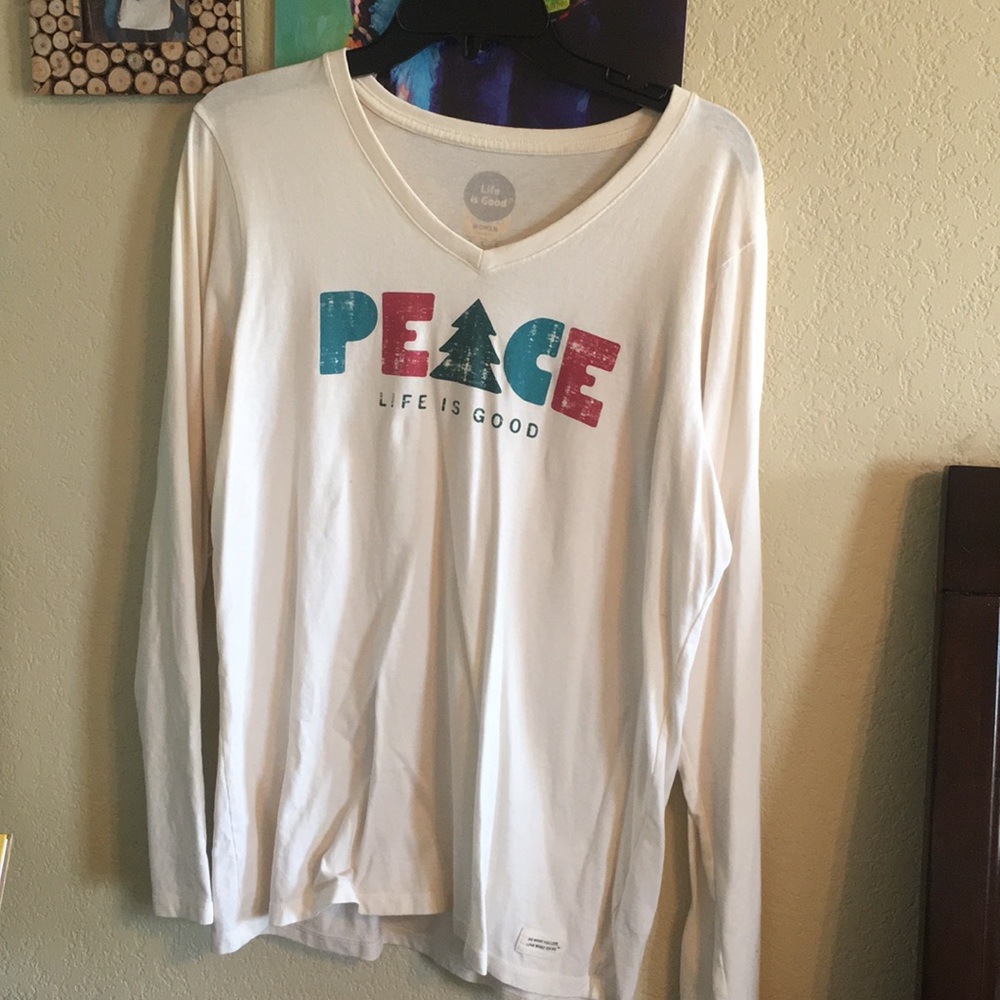 Life is Good long sleeve tee